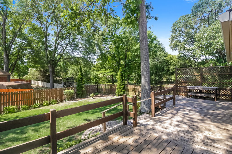 2,810/Mo, 7309 Germantown Trail Memphis, TN 38125 Deck View