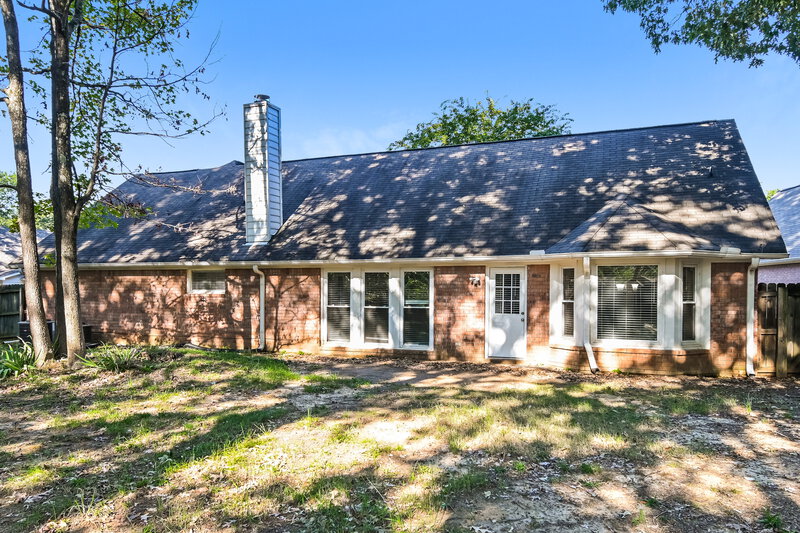 2,565/Mo, 7653 Dexter Run Cir Cordova, TN 38016 Rear View