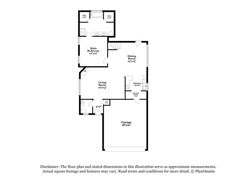 2,410/Mo, 7621 Davis Pkwy Southaven, MS 38671 Floor Plan View