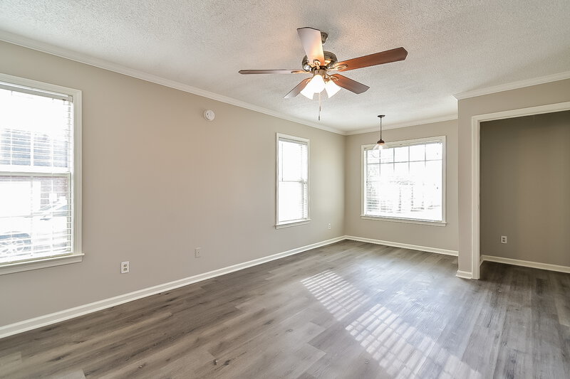 2,285/Mo, 4621 Jessica Dr Southaven, MS 38671 Main Bedroom View 2