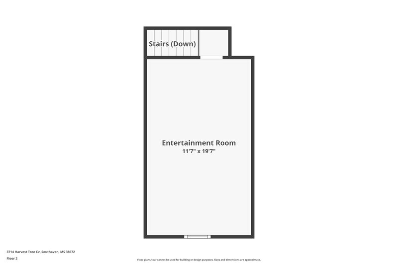 1,970/Mo, 3714 Harvest Tree Cove Southaven, MS 38672 Floor Plan View 2