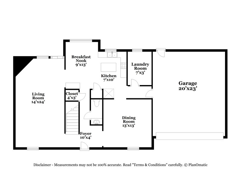 2,240/Mo, 3426 Post Elm Ln Bartlett, TN 38133 Floor Plan View 2