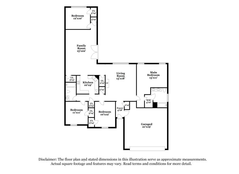 2,360/Mo, 11169 Ewe Turn Dr Arlington, TN 38002 Floor Plan View