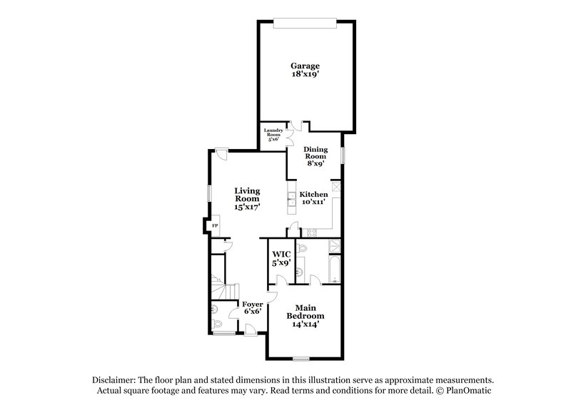 1,815/Mo, 1254 Carlton Ridge Dr Cordova, TN 38018 Floor Plan View