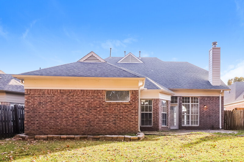 1,870/Mo, 9168 Acadia Pl Cordova, TN 38018 Rear View 2