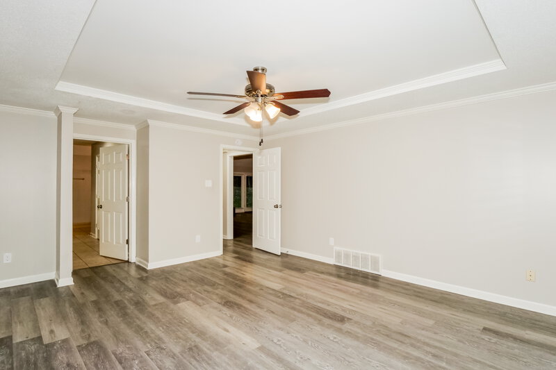 2,075/Mo, 8723 Rocky Top Cove Cordova, TN 38016 Main Bedroom View 2