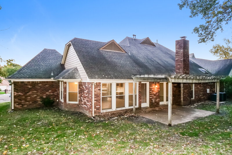 2,075/Mo, 8723 Rocky Top Cove Cordova, TN 38016 Rear View