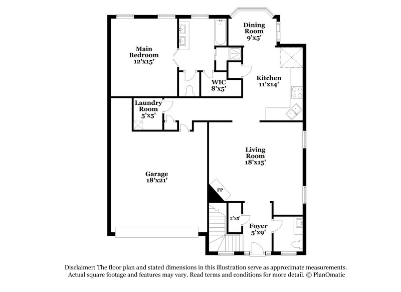 1,945/Mo, 275 Birch Springs Cv Oakland, TN 38060 Floorplan View 2