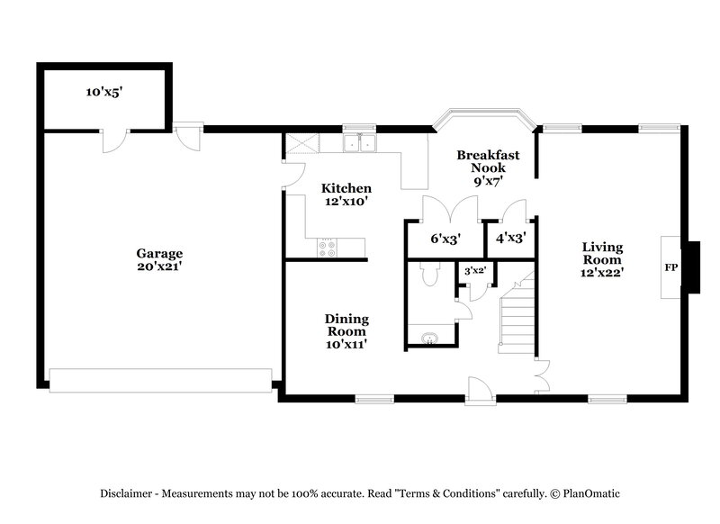 1,665/Mo, 7633 Holly Glen Cv Memphis, TN 38133 Floor Plan View