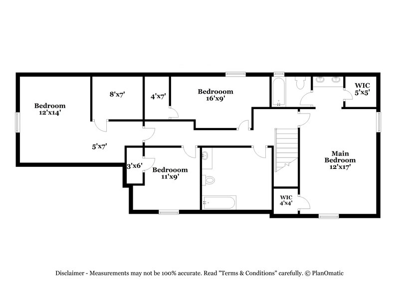 1,665/Mo, 7633 Holly Glen Cv Memphis, TN 38133 Floor Plan View 2