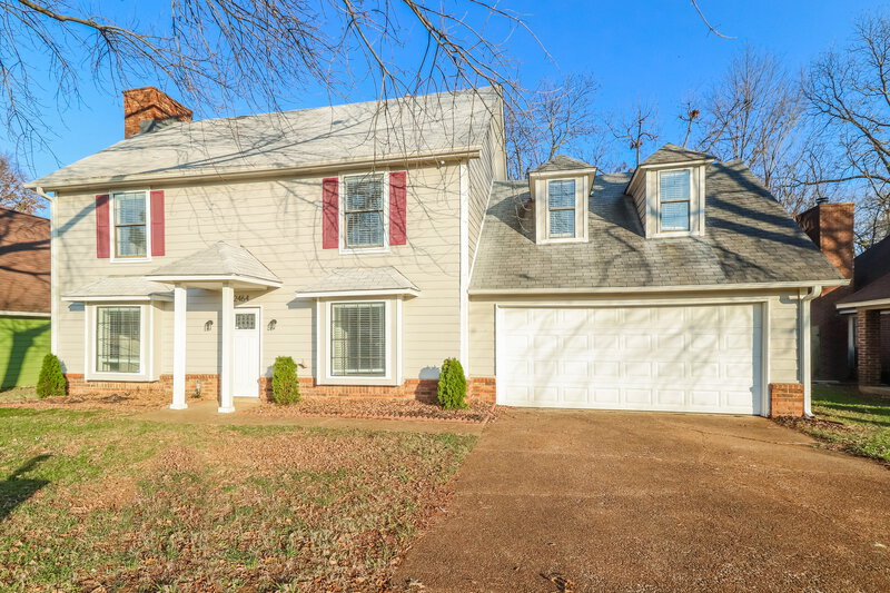 1,805/Mo, 2464 Green Glen Dr Bartlett, TN 38133 Front View
