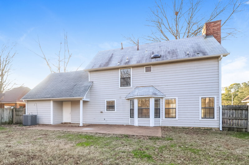 1,805/Mo, 2464 Green Glen Dr Bartlett, TN 38133 Rear View 2