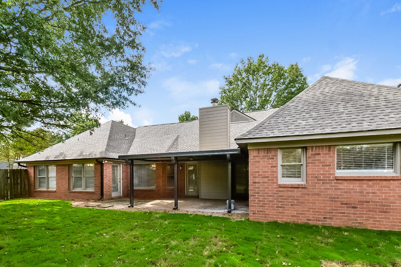 2,115/Mo, 2712 Cross Vine Cove N Cordova, TN 38016 Rear View