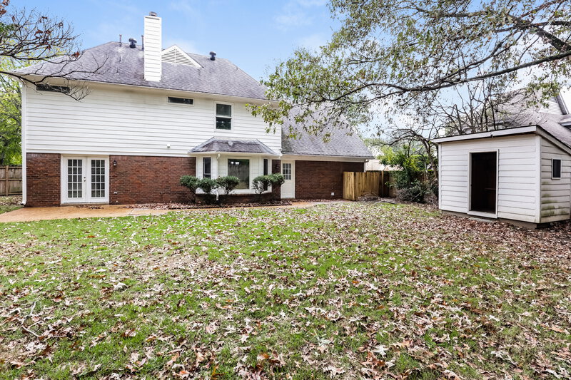 1,975/Mo, 1671 Hunters Rest Ln Cordova, TN 38016 Rear View