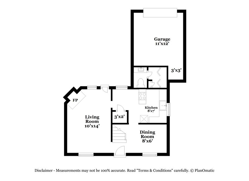 1,870/Mo, 8419 Duval Ave Cordova, TN 38016 Floor Plan View