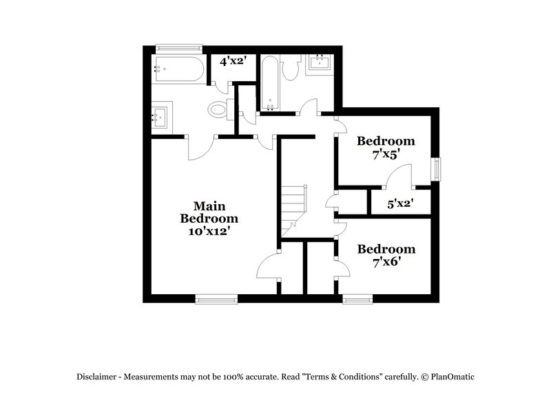 1,870/Mo, 8419 Duval Ave Cordova, TN 38016 Floor Plan View 2