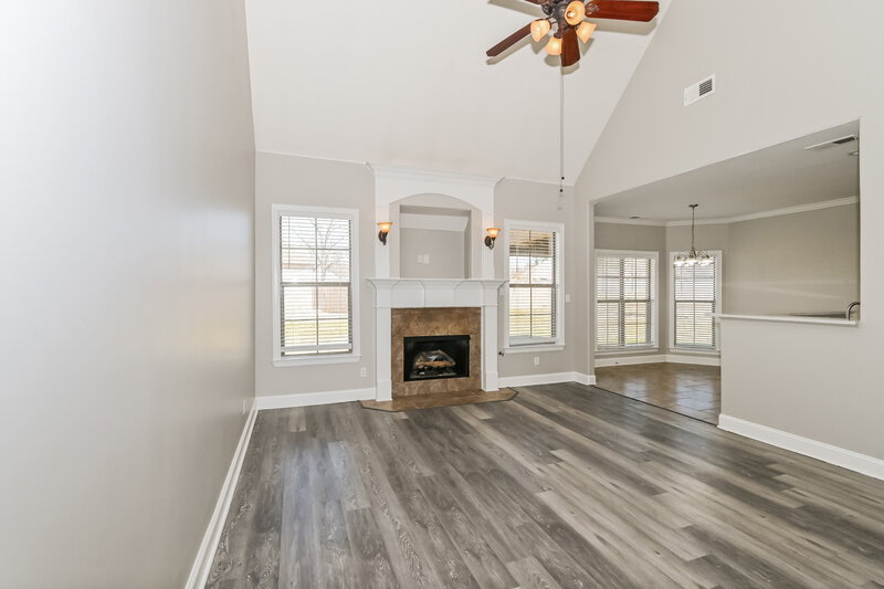 3,060/Mo, 9564 Trenton Trl Olive Branch, MS 38654 Living Room View