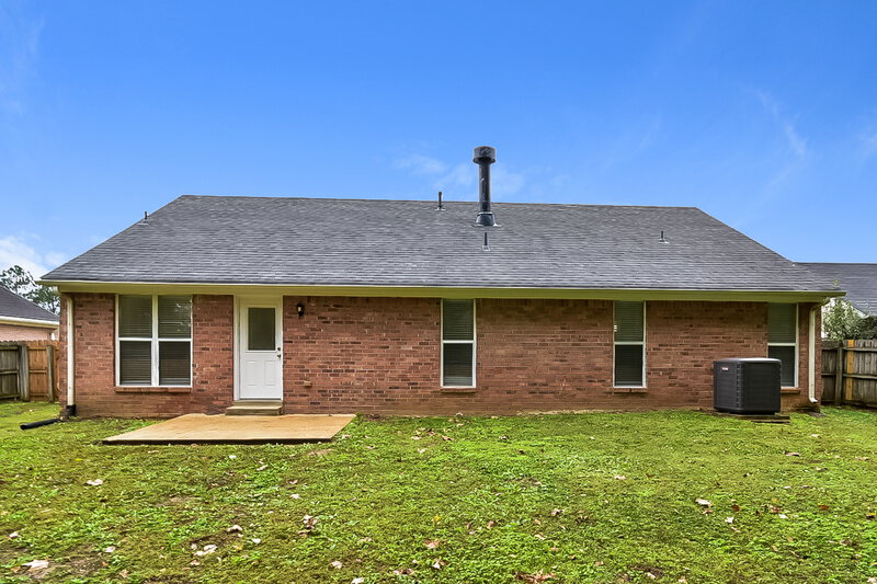 1,745/Mo, 6536 Rosewood Drive Olive Branch, MS 38654 Rear View