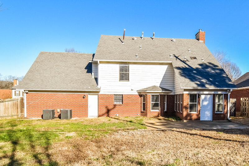 1,975/Mo, 8685 Rhonda Cir S Cordova, TN 38018 Rear View