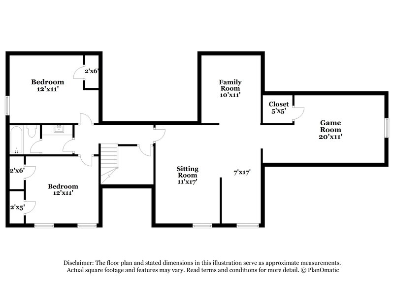 2,300/Mo, 8631 Debbie Kay Ln Cordova, TN 38018 Floor Plan View