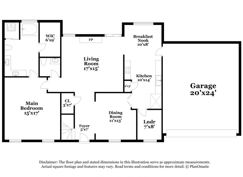 2,300/Mo, 8631 Debbie Kay Ln Cordova, TN 38018 Floor Plan View 2