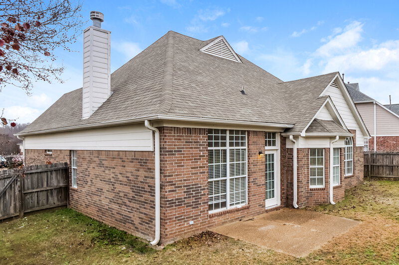 1,780/Mo, 9055 Coral Shell Ln Cordova, TN 38016 Rear View
