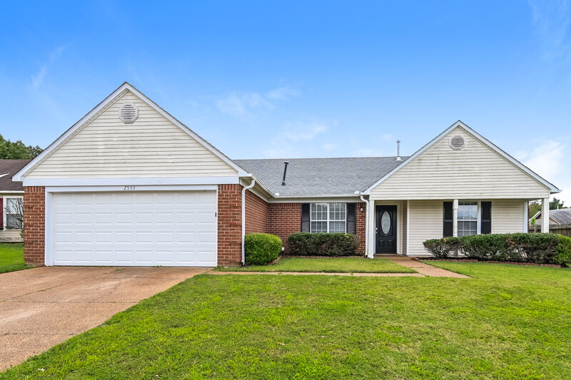 1,595/Mo, 2553 Bryce Cv Horn Lake, MS 38637 External View