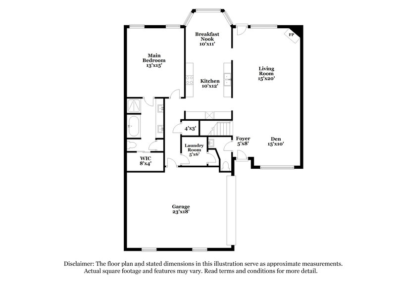 2,295/Mo, 797 Fairway Pointe Cv Hernando, MS 38632 Floor Plan View