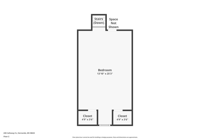 2,245/Mo, 430 Calloway Cv Hernando, MS 38632 Floor Plan View 2