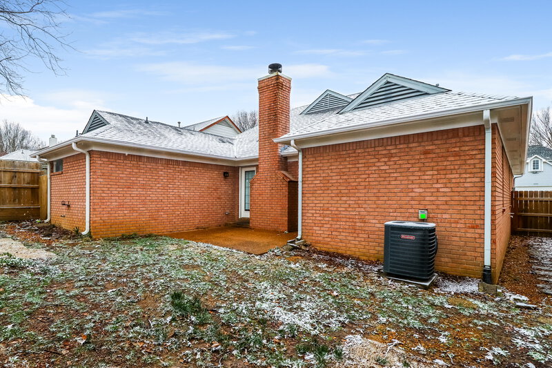 2,550/Mo, 3099 Brandon Way Ln Lakeland, TN 38002 Rear View