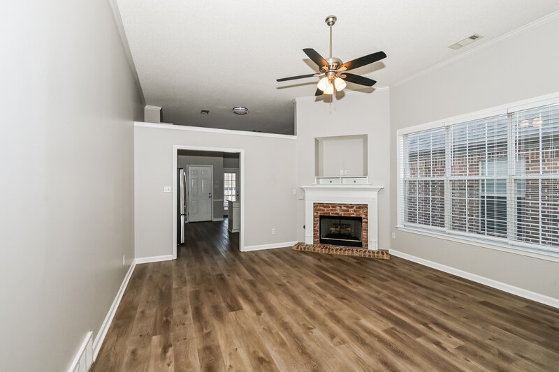 1,795/Mo, 8698 Macon Road Cordova, TN 38018 Living Room View 3