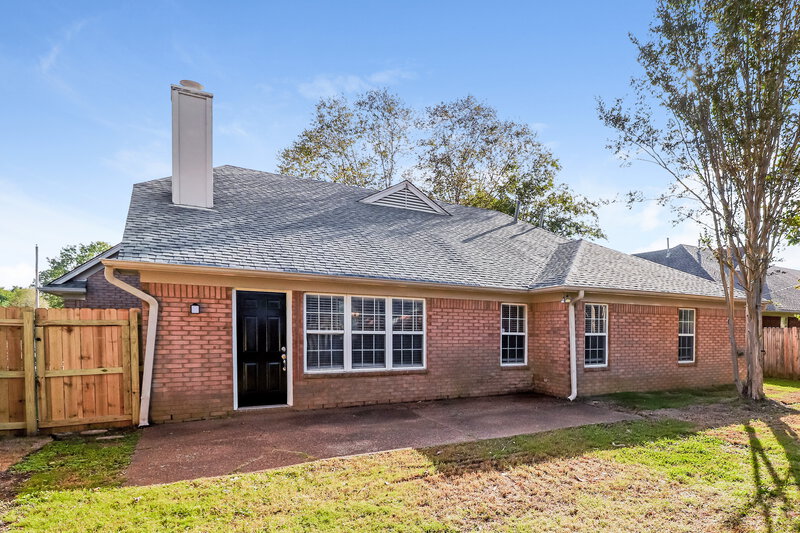 1,870/Mo, 9292 Tamhaven Dr Cordova, TN 38016 Rear View