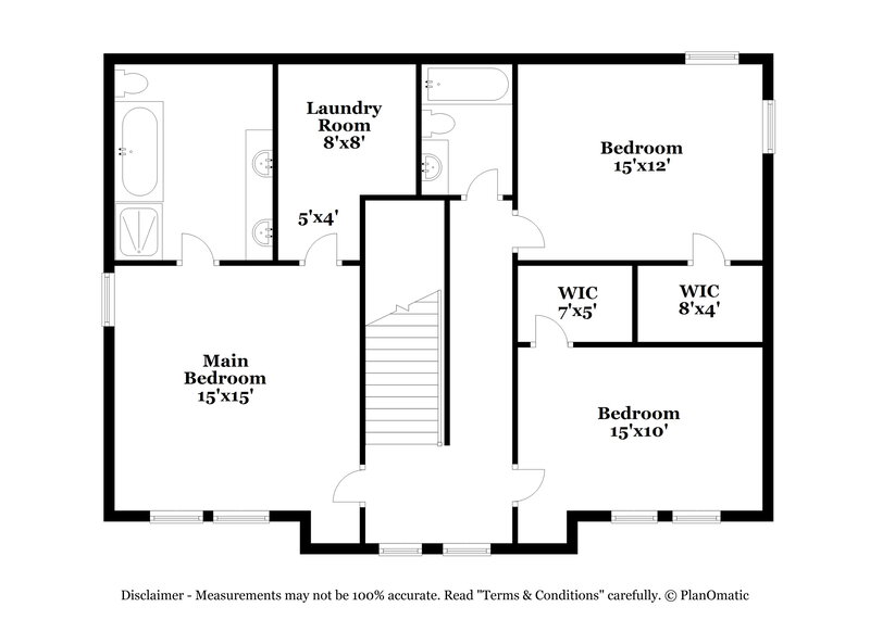 2,050/Mo, 4422 Oakden Cv Memphis, TN 38125 Floorplan View 2