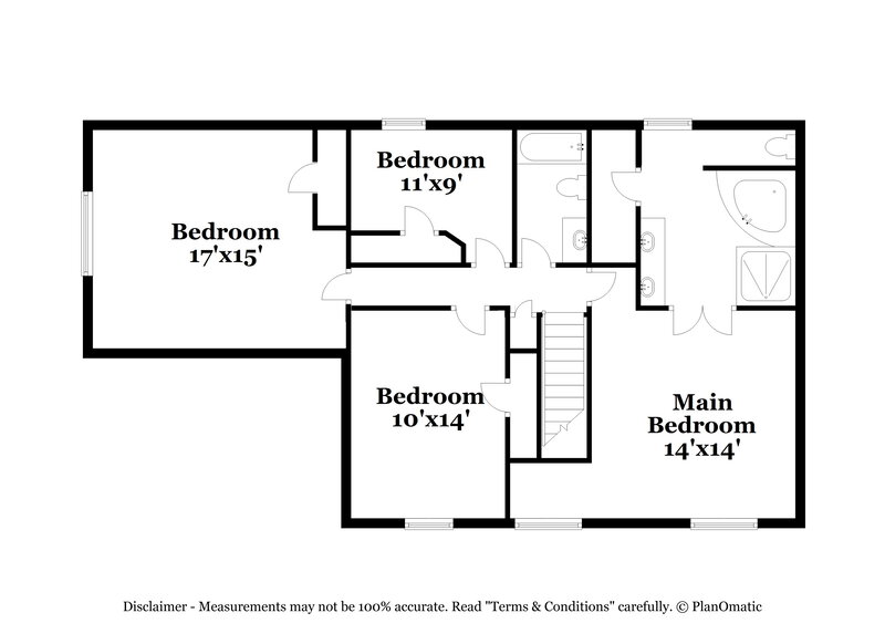 2,215/Mo, 4800 Ridge Walk Ln Memphis, TN 38125 Floor Plan View 2
