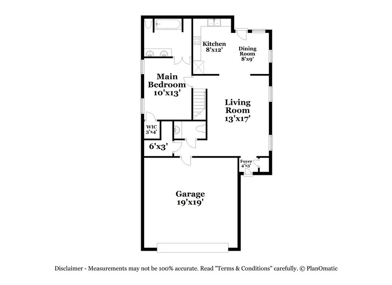 2,730/Mo, 5345 Kalian Cv Southaven, MS 38671 Floor Plan View
