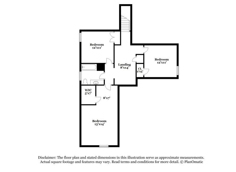 2,015/Mo, 6857 Lagrange Pines Rd Cordova, TN 38018 Floor Plan View 2