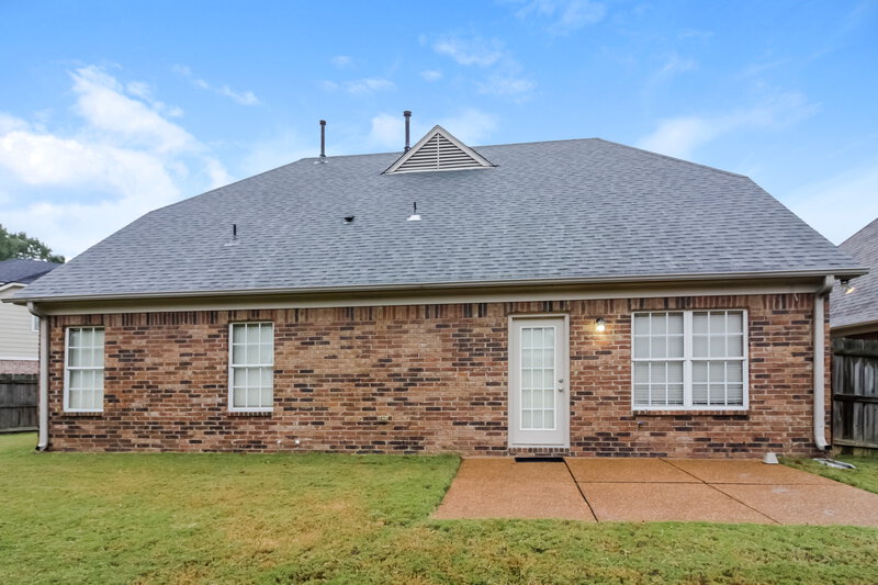 2,140/Mo, 1278 Jackson Pond Cir Cordova, TN 38018 Rear View