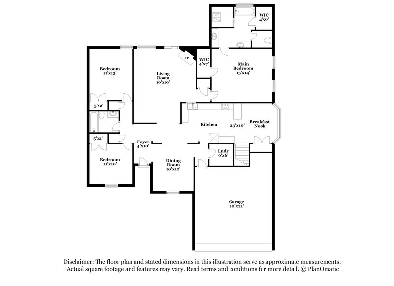 1,900/Mo, 65 Sweet Leaf Ln Oakland, TN 38060 Floor Plan View