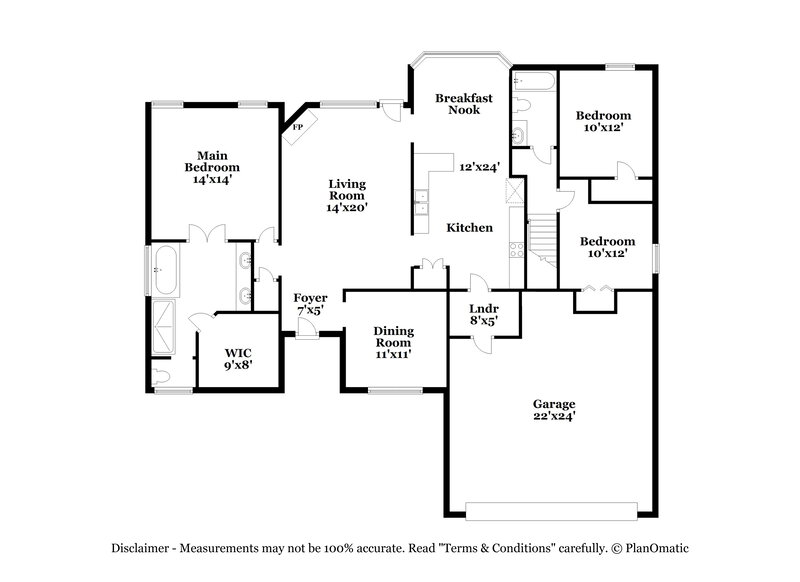 2,215/Mo, 1147 Deer Creek Dr Hernando, MS 38632 Floorplan View