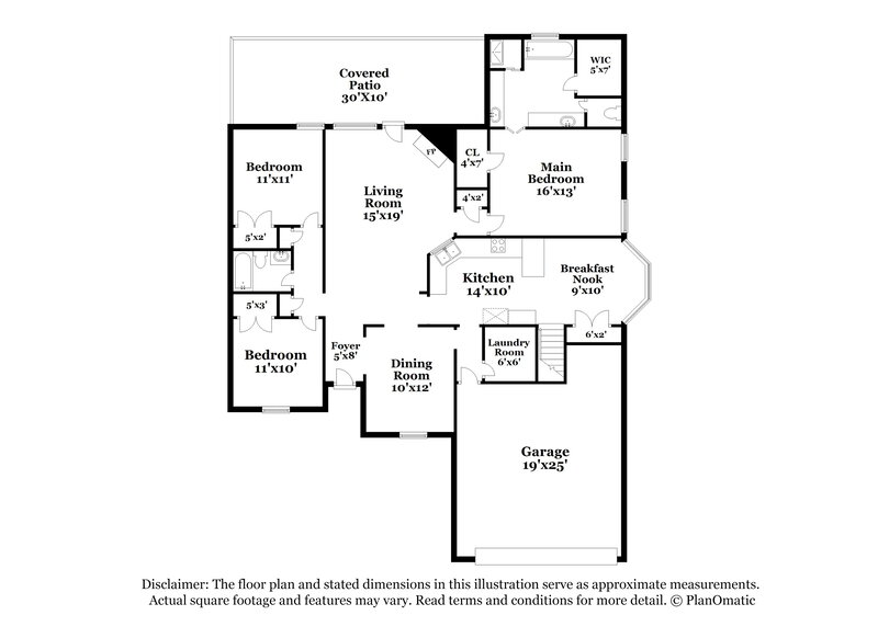 2,110/Mo, 215 Lakewood Dr Oakland, TN 38060 Floor Plan View