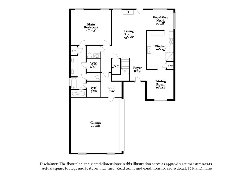 1,890/Mo, 10 Alex Cv Somerville, TN 38068 Floor Plan View