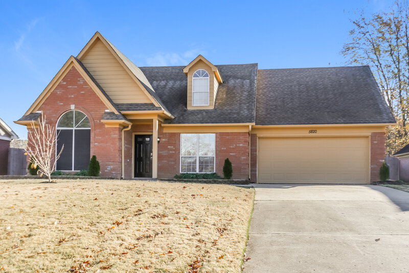 1,640/Mo, 5820 Ridgetop Dr Horn Lake, MS 38637 Front View