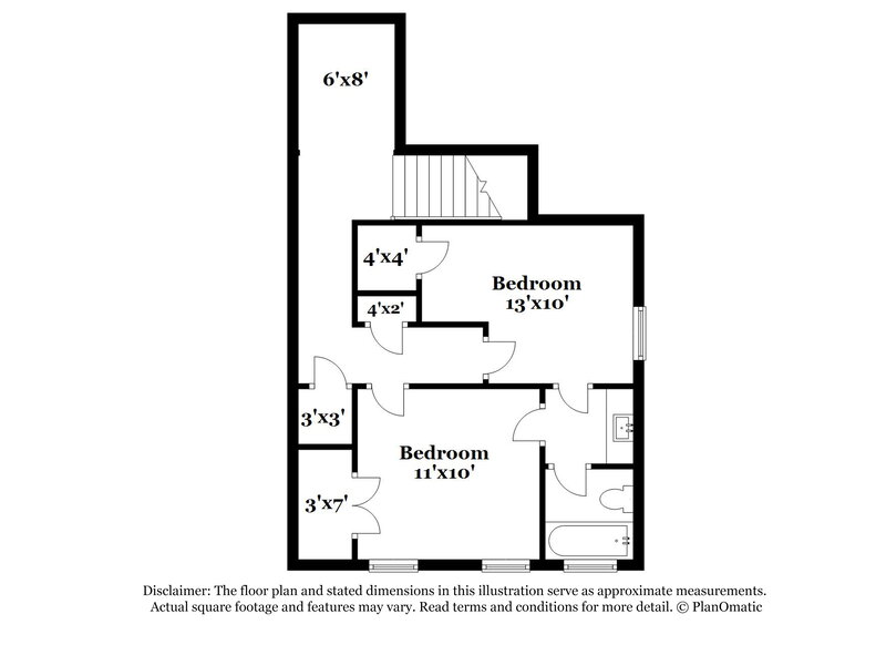 1,905/Mo, 9137 Cinderhill Cv E Cordova, TN 38016 Floor Plan View