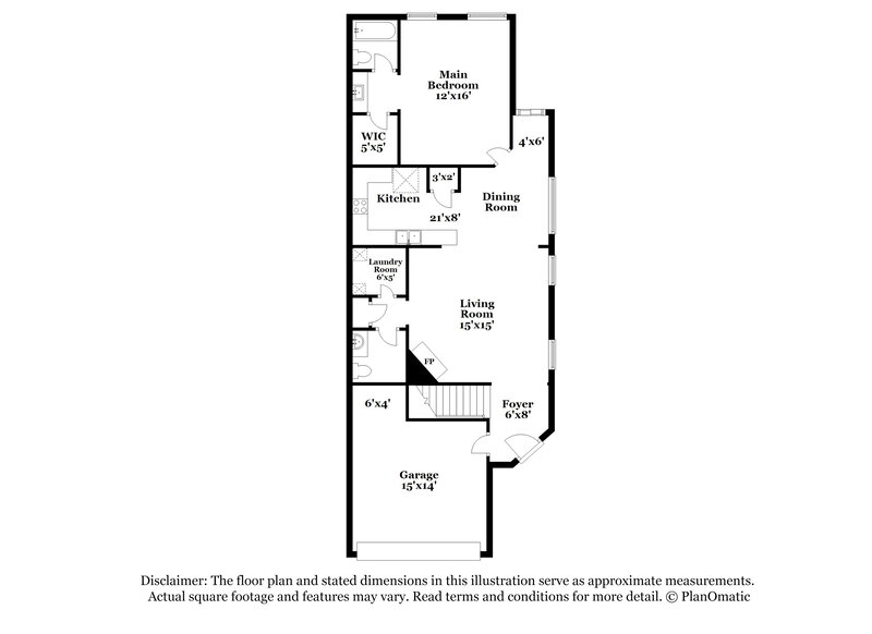 1,905/Mo, 9137 Cinderhill Cv E Cordova, TN 38016 Floor Plan View 2