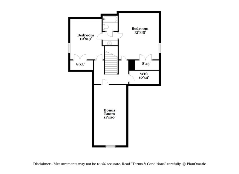 1,875/Mo, 5375 Pollard Dr Southaven, MS 38671 Floor Plan View 2