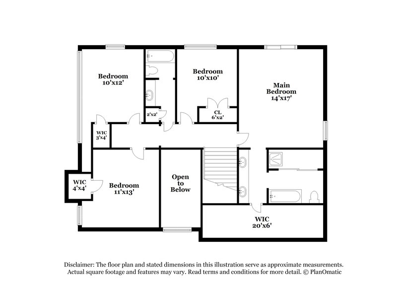 2,205/Mo, 399 Reksten Cv Cordova, TN 38018 Floor Plan View