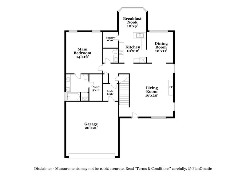 2,280/Mo, 6049 Armistead St Arlington, TN 38002 Floor Plan View 2