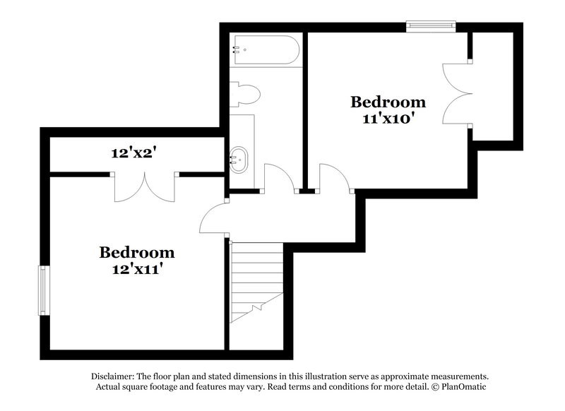 1,965/Mo, 7444 Holly Grove Dr Olive Branch, MS 38654 Floor Plan View 2