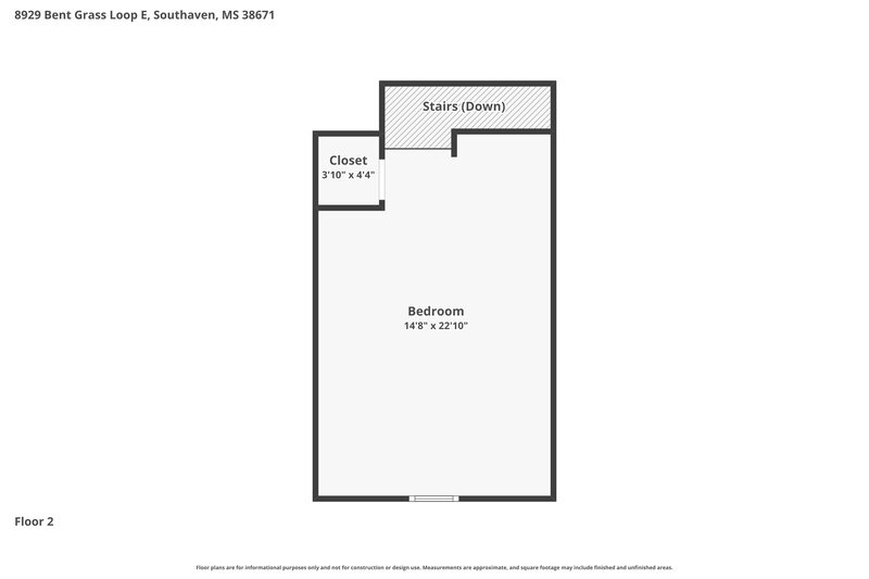 1,880/Mo, 8929 Bent Grass Loop E Southaven, MS 38671 Floorplan View 2