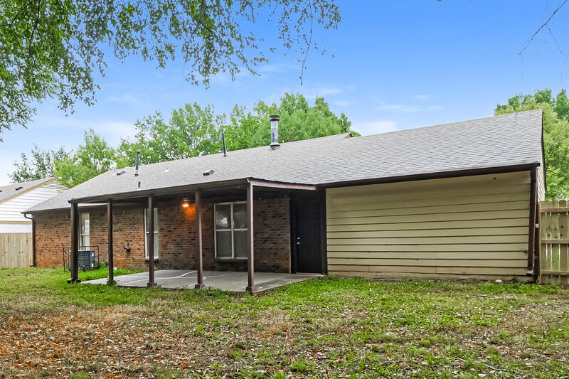 1,580/Mo, 6635 Dunbarton Dr Horn Lake, MS 38637 Rear View 2